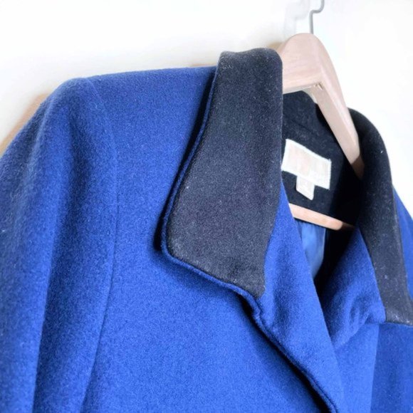 kors michael kors colour block wool-cashmere blend jacket - size 6 - Picture 2 of 8